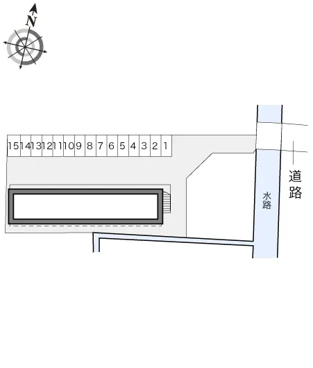岡山市北区今保 月極駐車場